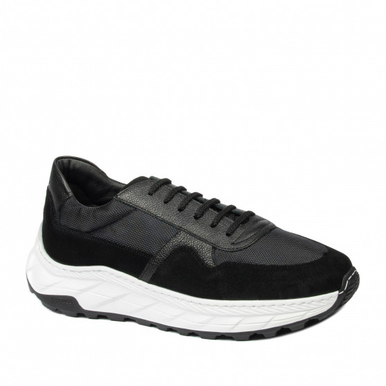 Scarpe casual/sport uomo 986 nero combinato
