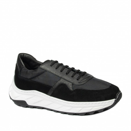 Scarpe casual/sport uomo 986 nero combinato