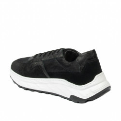 Scarpe casual/sport uomo 986 nero combinato