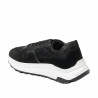 Scarpe casual/sport uomo 986 nero combinato