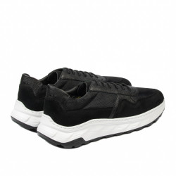 Scarpe casual/sport uomo 986 nero combinato