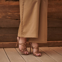 Sandali donna 1317 oro lifestyle