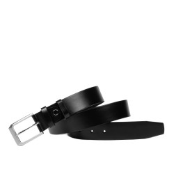 Cintura uomo 15-1b nero lucido