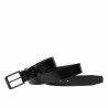 Cintura uomo 15b nero lucido