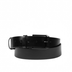 Cintura uomo 15b nero lucido