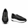 Scarpe casual/sport uomo 986 nero combinato