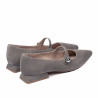 Ballerine donna 1340 sabbia velluto