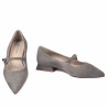 Ballerine donna 1340 sabbia velluto