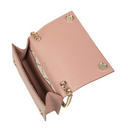Borsa da donna a tracolla 029g rosa blush