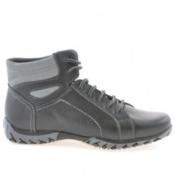 Stivaletti uomo 460 nero+grigio
