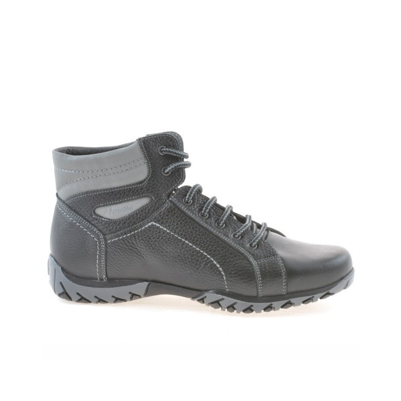 Stivaletti uomo 460 nero+grigio