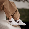 Scarpe sportive donna 6088 bianco+beige lifestyle