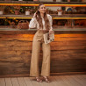 Sandali donna 1317 oro lifestyle