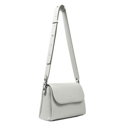 Borsa da donna a tracolla 040g 01 grigio perla