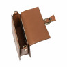 Borsa donna a mano 039g marrone cognac