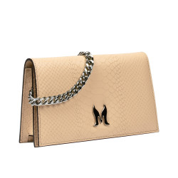 Borsa donna a tracolla 029g 01 croco nude