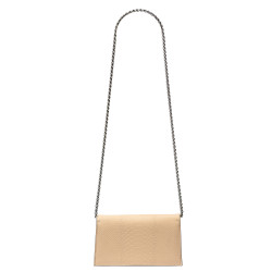 Borsa donna a tracolla 029g 01 croco nude