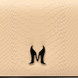 Borsa donna a tracolla 029g 01 croco nude
