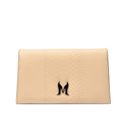 Borsa donna a tracolla 029g 01 croco nude