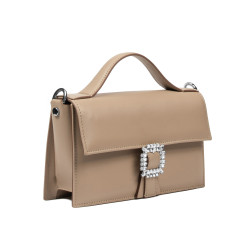 Borsa da donna a mano 039g 01 mocha mousse