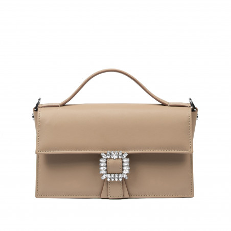 Borsa da donna a mano 039g 01 mocha mousse