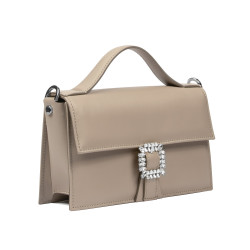 Borsa da donna a mano 039g 01 taupe