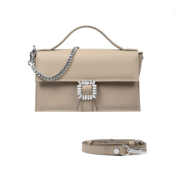 Borsa da donna a mano 039g 01 taupe