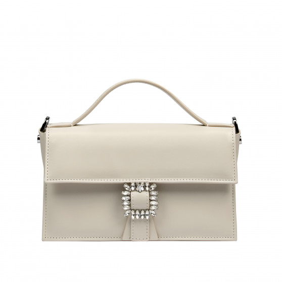 Borsa da donna a mano 039g 01 avorio