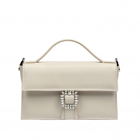 Borsa da donna a mano 039g 01 avorio