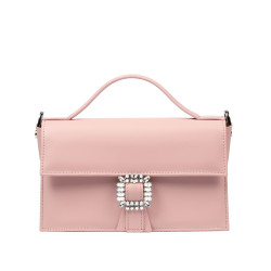 Borsa donna a mano 039g 01 rosa cipria
