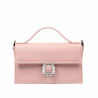 Borsa donna a mano 039g 01 rosa cipria