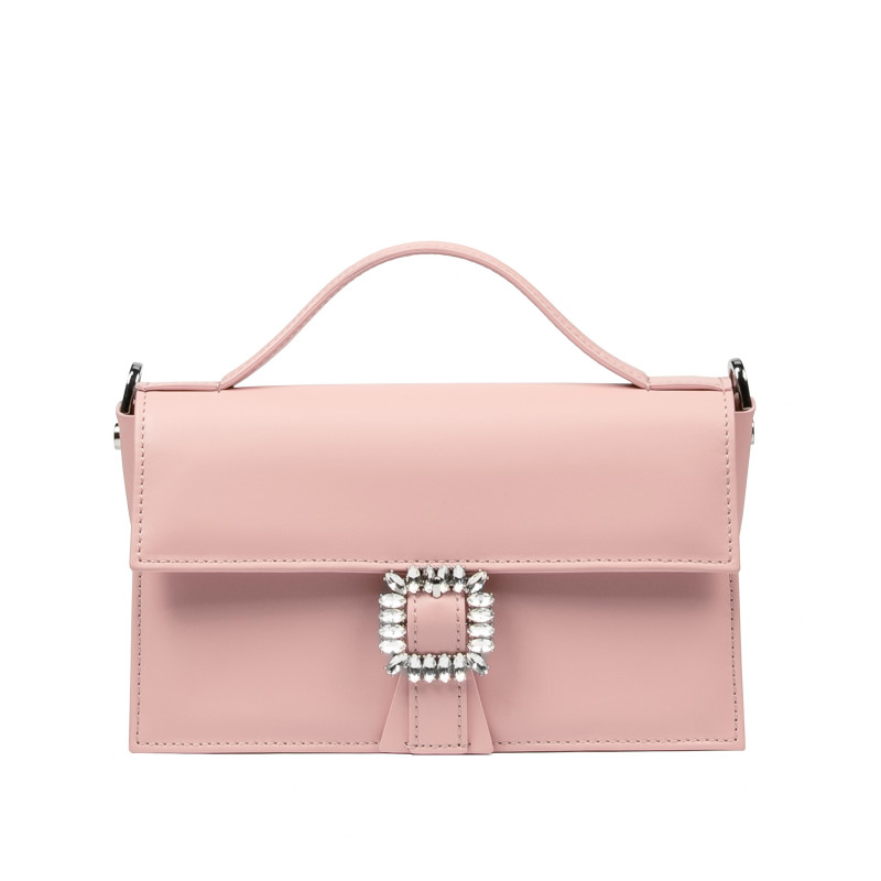 Borsa donna a mano 039g 01 rosa cipria