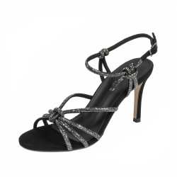 Sandali donna 1342 nero velluto