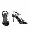 Sandali donna 1342 nero velluto