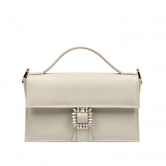 Borsa donna a mano 039g avorio