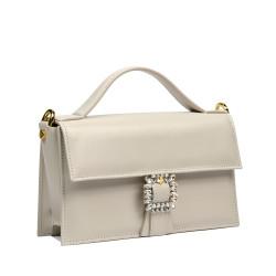 Borsa donna a mano 039g avorio