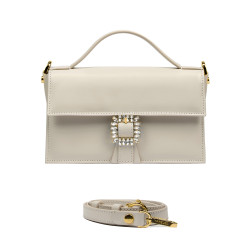 Borsa donna a mano 039g avorio