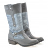 Stivali donna 225 grigio combinato