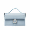 Borsa da donna a mano 039g 01 blu