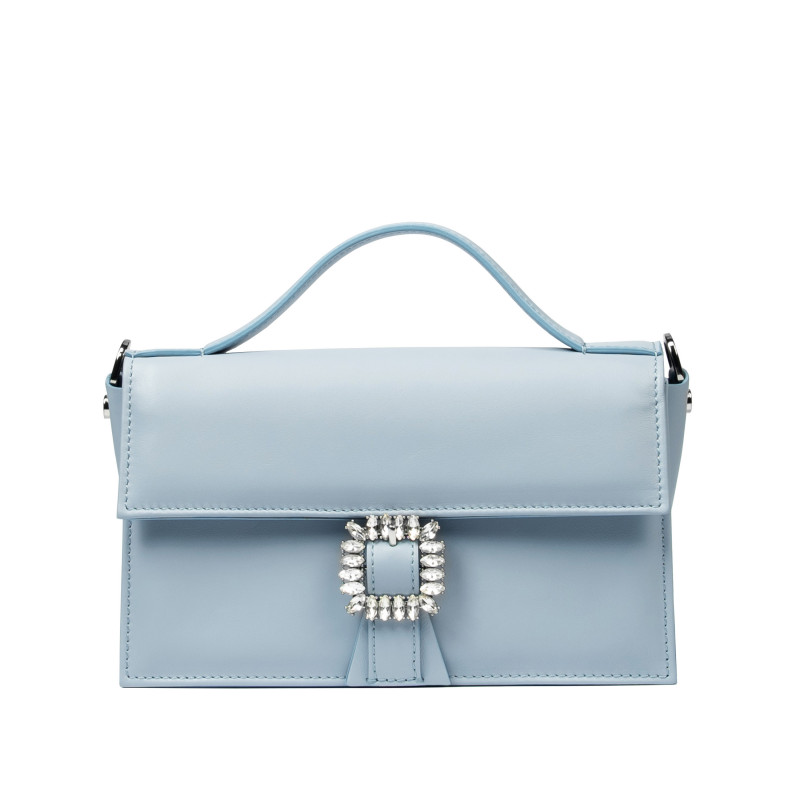 Borsa da donna a mano 039g 01 blu