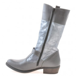 Stivali donna 225 grigio combinato