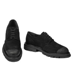 Scarpe casual uomo 989 nero velluto