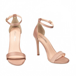 Sandali donna 1349 satin nude