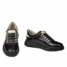 Scarpe sportive adolescenti 8006 nero combinato
