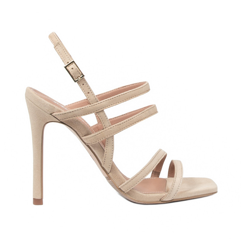 Sandali donna 1345 beige velur