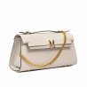 Borsa da donna a tracolla 041g panna saffiano