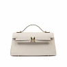 Borsa da donna a tracolla 041g panna saffiano