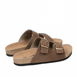 Sandali uomo 365 nabuk marrone