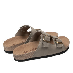 Sandali donna 5117 nabuk sabbia