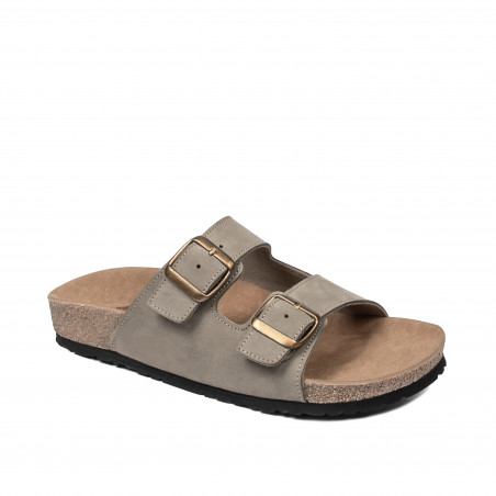 Sandali donna 5117 nabuk sabbia